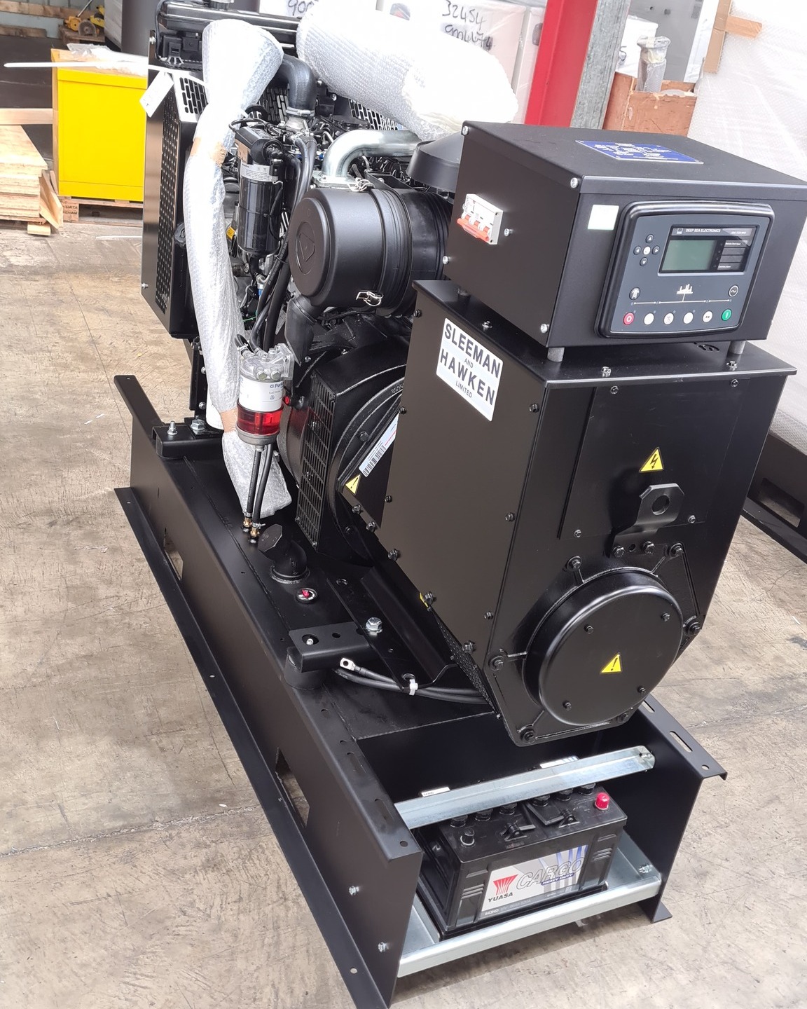 80kVA Perkins Powered Generator - Sleeman & Hawken - Genuine Spare ...