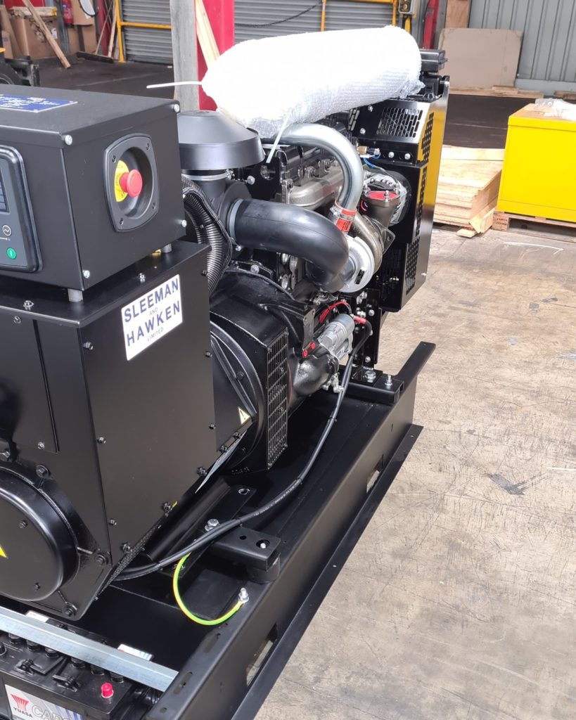 80kVA Perkins Powered Generator - Sleeman & Hawken - Genuine Spare ...